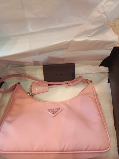 Prada Re-Edition Re-Nylon Pink Handbag