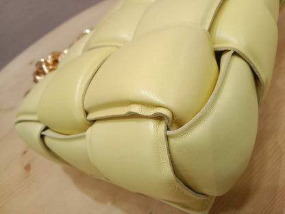 Bottega Veneta Chain Cassette Shoulder Bag Yellow