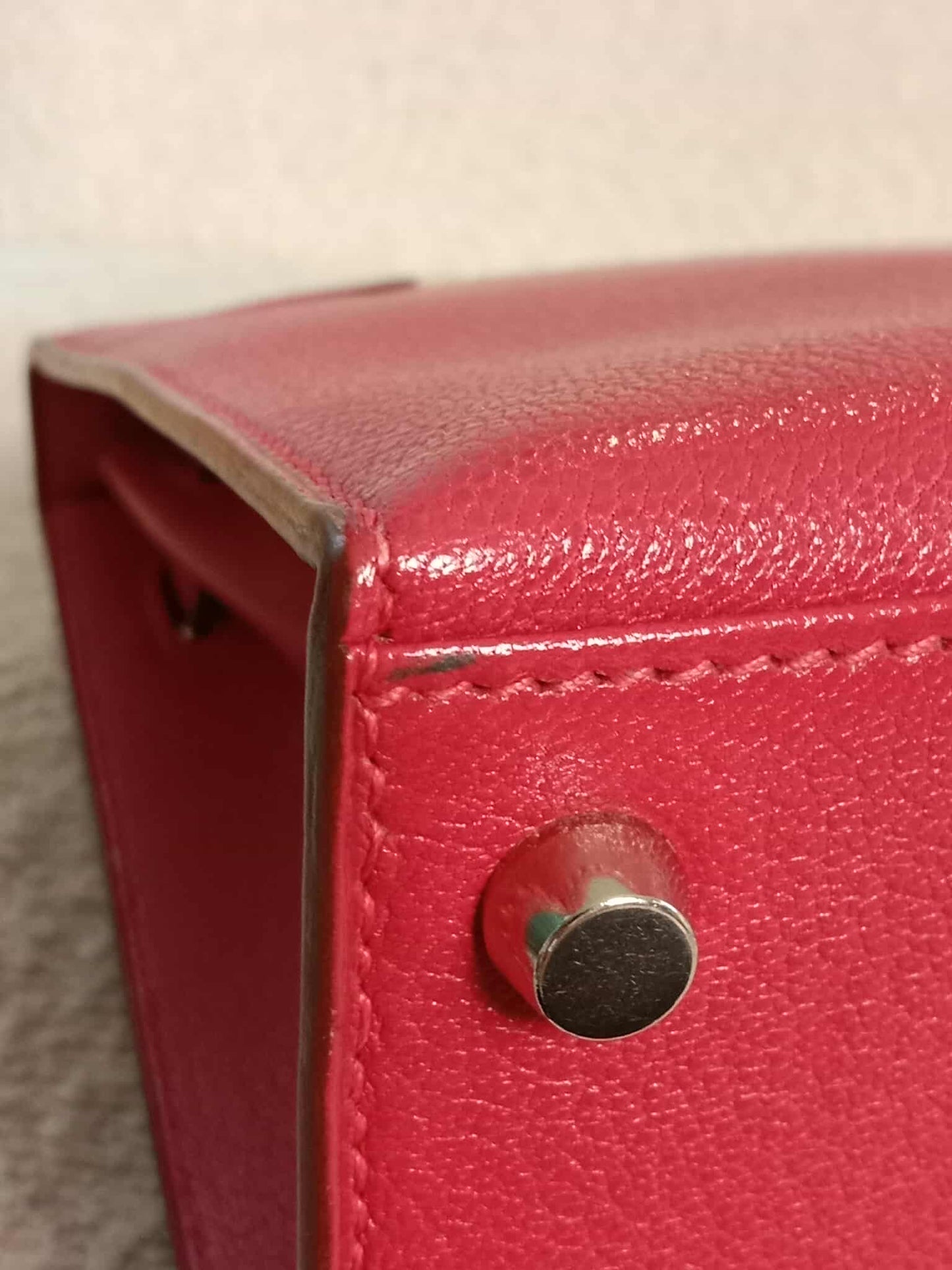 Hermes Kelly 25 Chevre de Coromandel Stamp F Square 2002