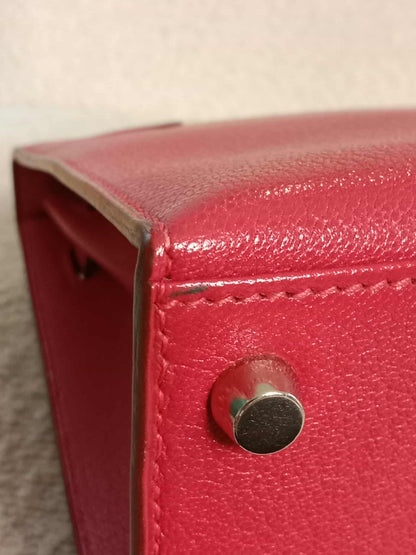 Hermes Kelly 25 Chevre de Coromandel Stamp F Square 2002