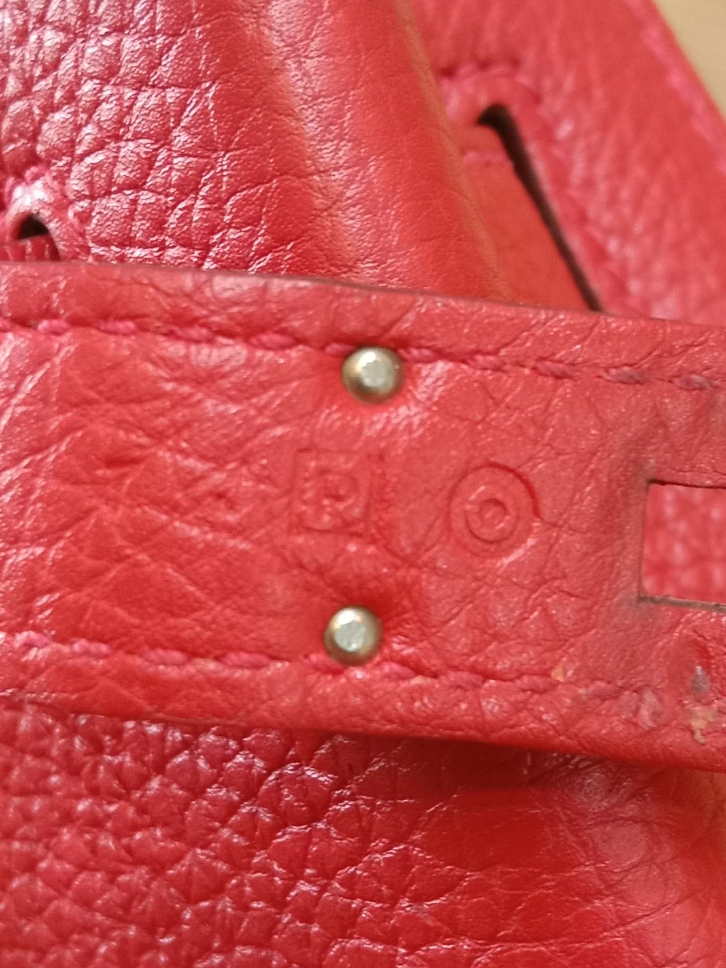 Hermes So Kelly 22 Togo Red Stamp R Square 2014