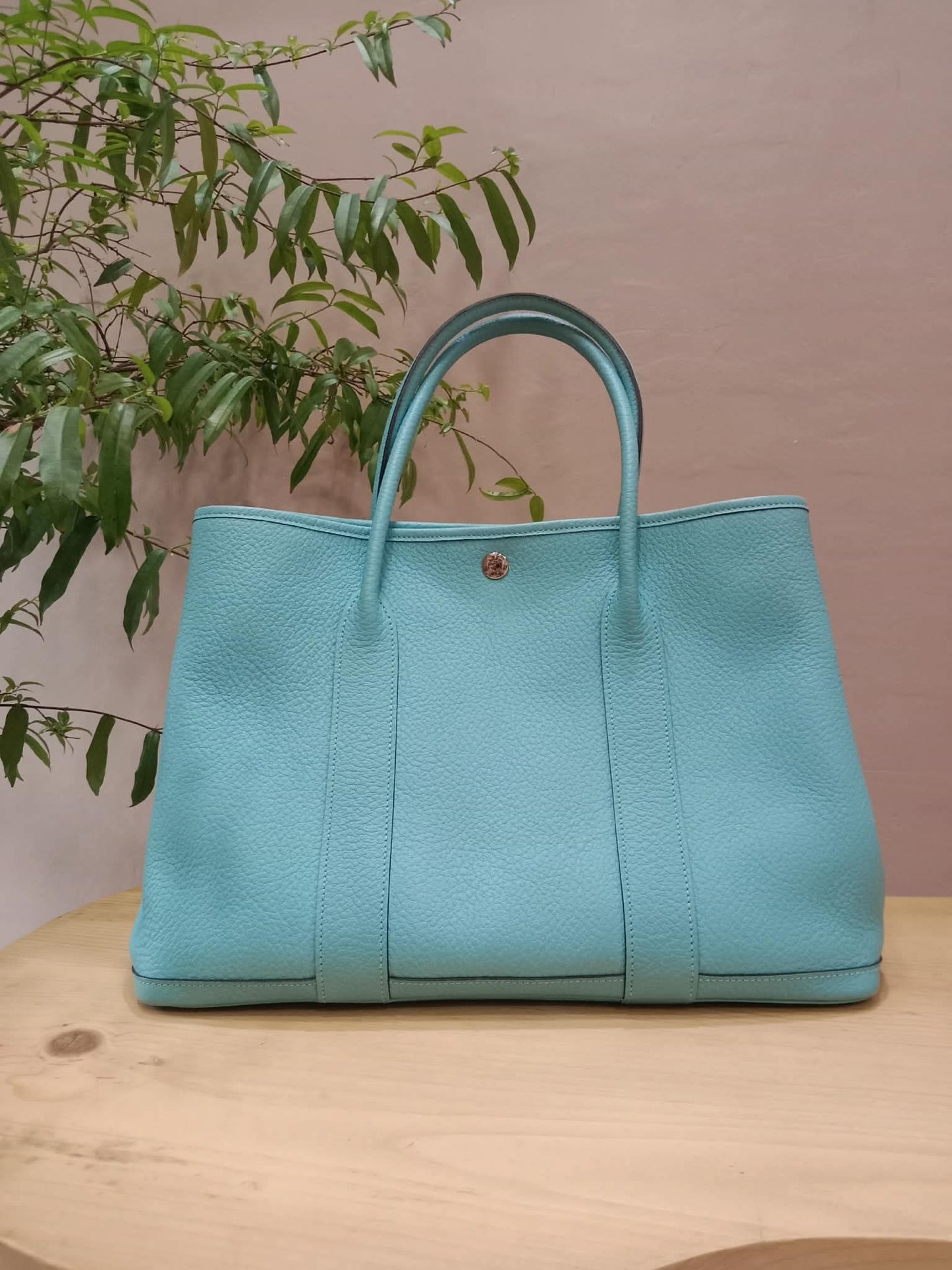 Hermes GPT 36 Bleu Atoll Clemence Stamp T 2015