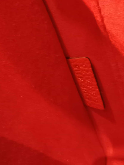 Celine Luggage Nano Red