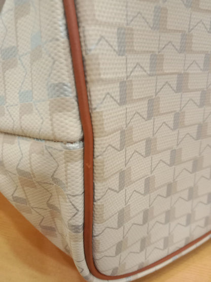 Moynat Paris Oh! Tote Ruban Monogram Canvas Beige