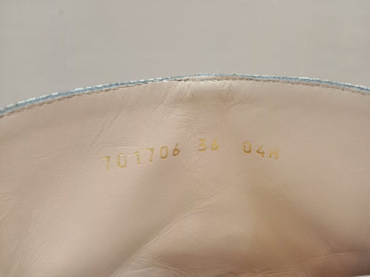 Gucci Blondie GG Supreme ankle Boots GG Medallion Size 26