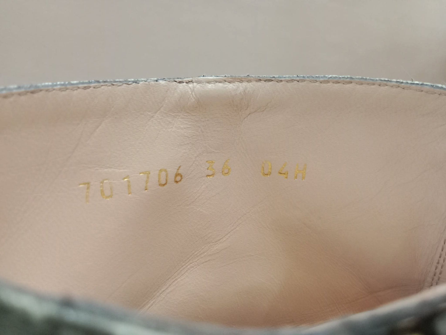 Gucci Blondie GG Supreme ankle Boots GG Medallion Size 26