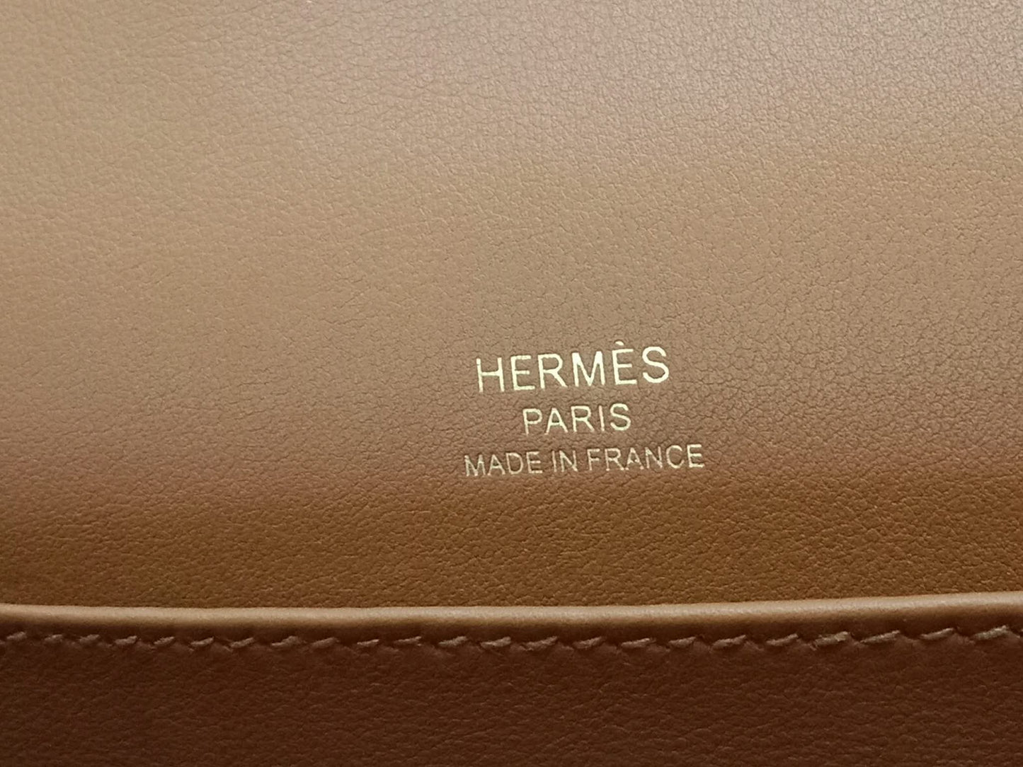 Hermes Geta Chevre Mysore/Swift Etoupe GHW Stamp U 2022