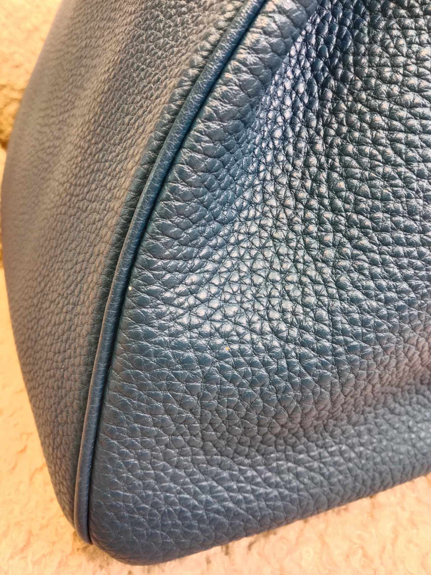 Hermes Birkin 30 Bleu De Galice Togo Stamp C 2018