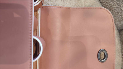 Loro Piana Artemis Salmon Pink Calfskin Bag