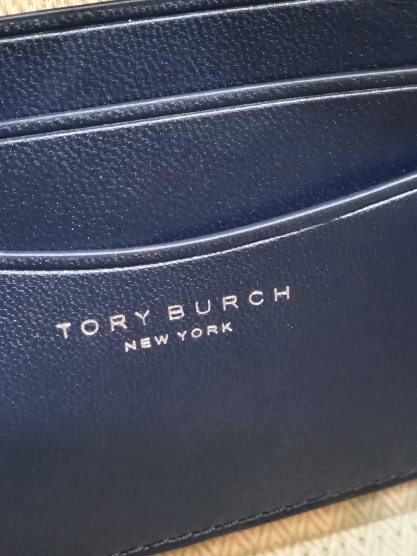 Tory Burch Denim Blue Quilted Bag