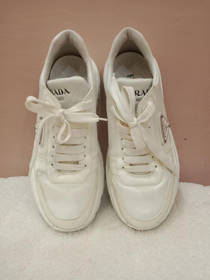 Prada Prax 01 Sneakers White Size 37.5