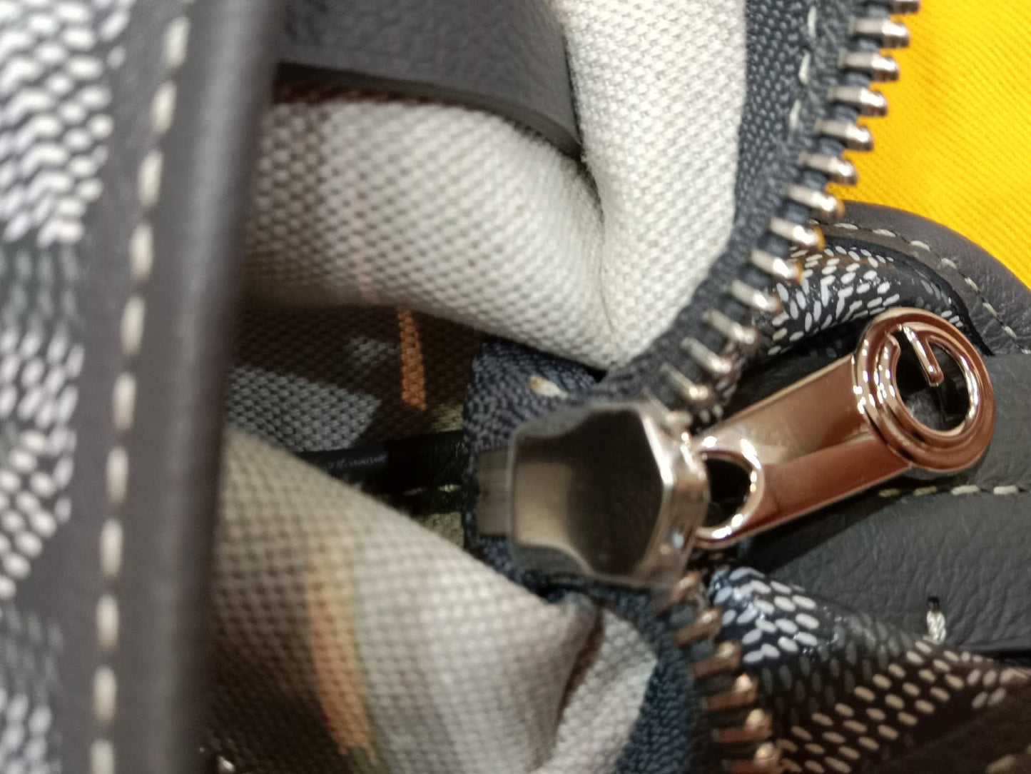 Goyard Boheme Hobo Bag Grey PM