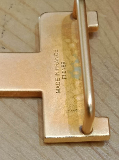 Hermes Mini Constance Reversible Belt Etoupe Stamp Z 2021