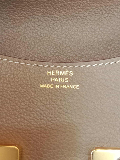 Hermes Constance Slim Etoupe Epsom Stamp B 2023