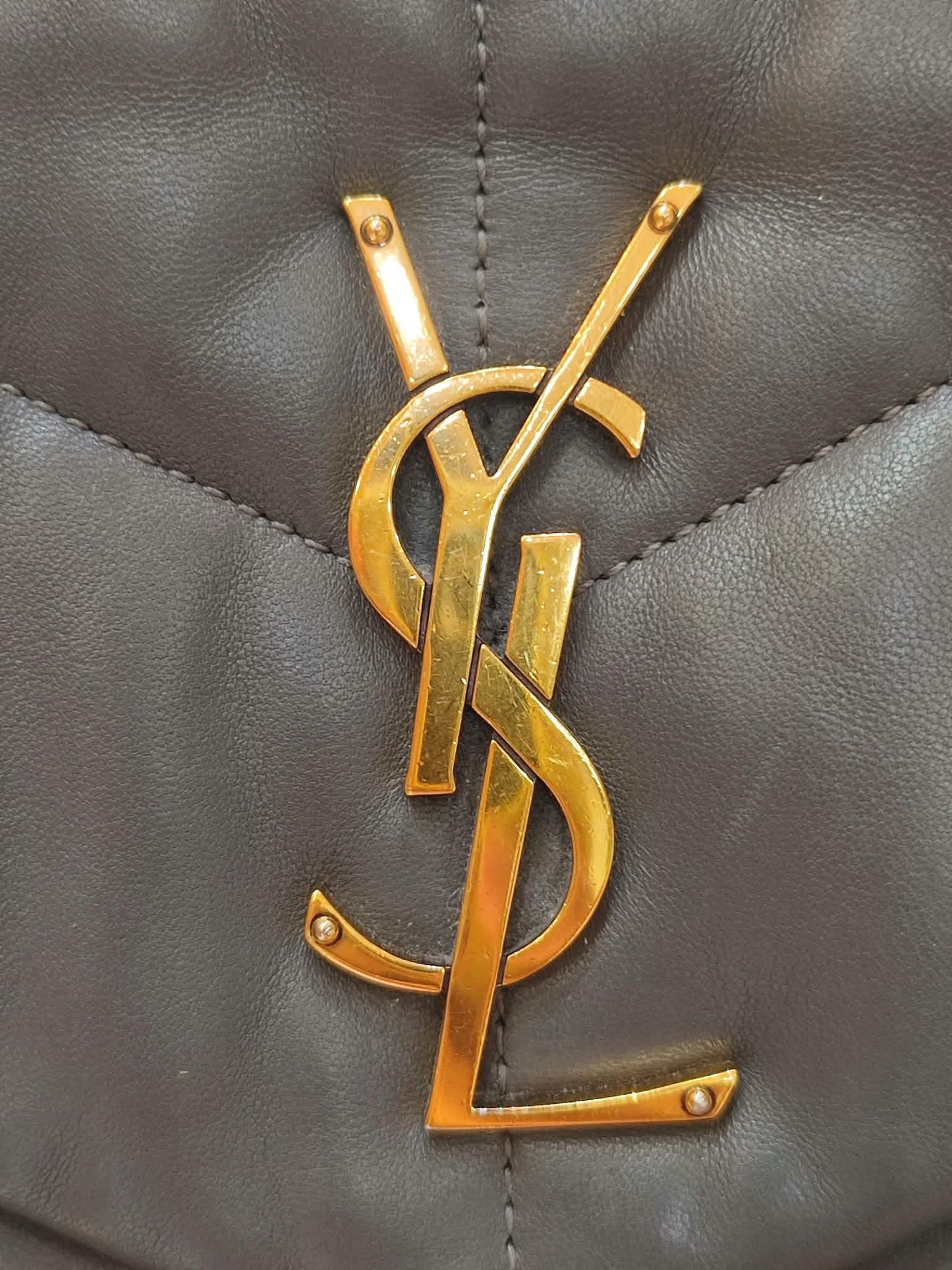 Saint Laurent Loulou Dark Gray Bag