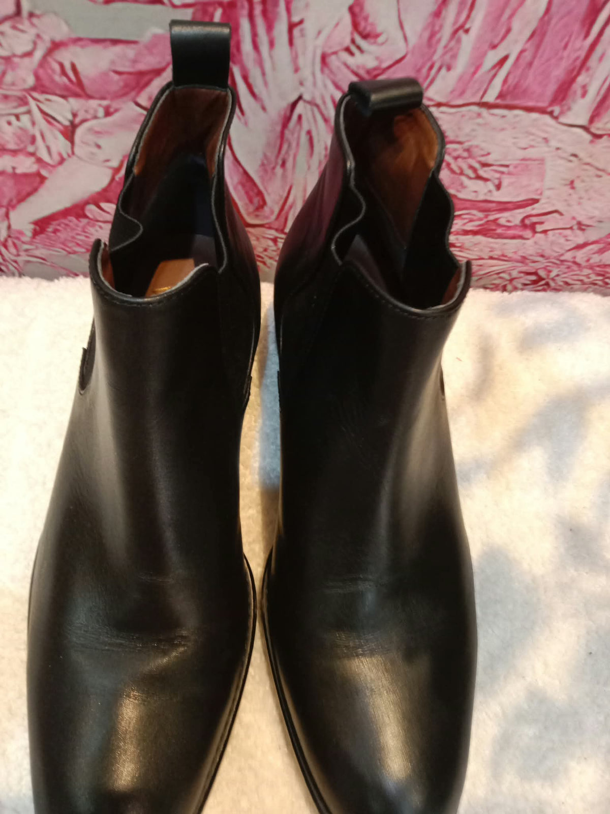 Chelsea Ankle Boots Black Size 23.5