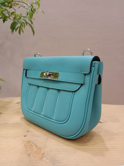 Hermes Berlin Mini Bleu Atoll Swift Stamp T 2015