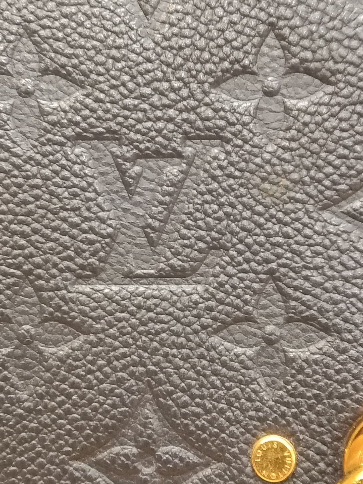Louis Vuitton Marine/Rouge Monogram Empreinte Leather Blanche BB Bag