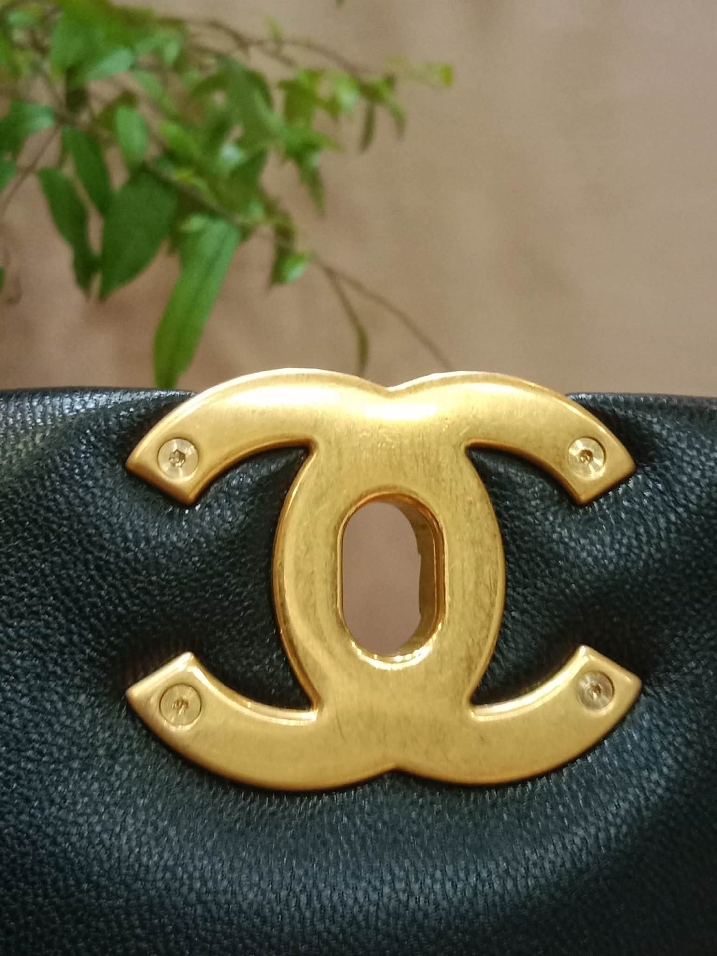 Chanel 19 Lambskin Large Black Series30