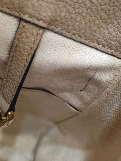 Loewe Hammock Bicolor Taupe/Brown Small Bag