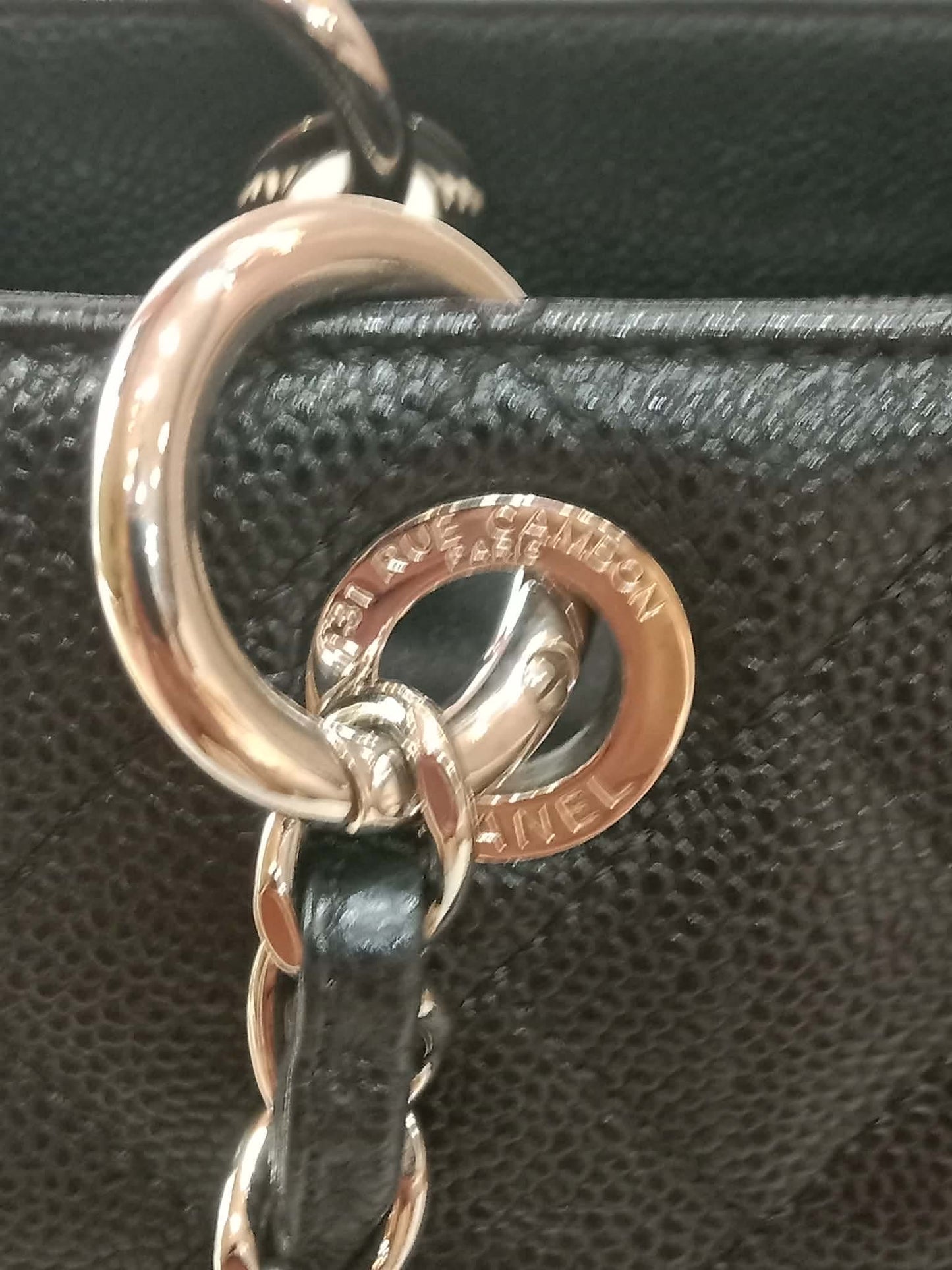 Chanel GST Caviar Black Series 12