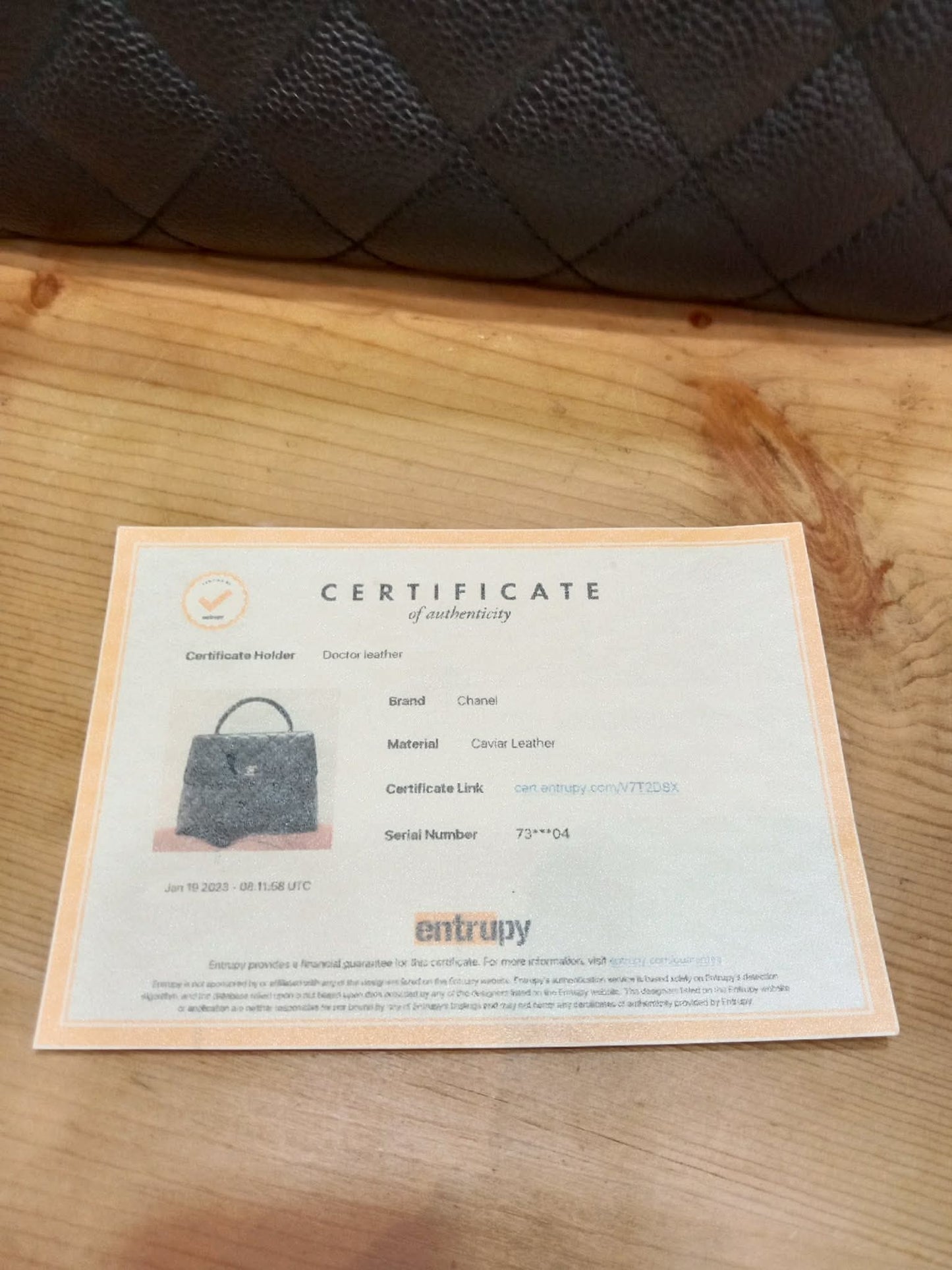 Chanel Vintage Caviar Kelly Flap Tophandle Black Series 7