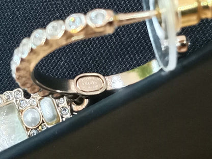 Chanel Drop Hoop Earrings