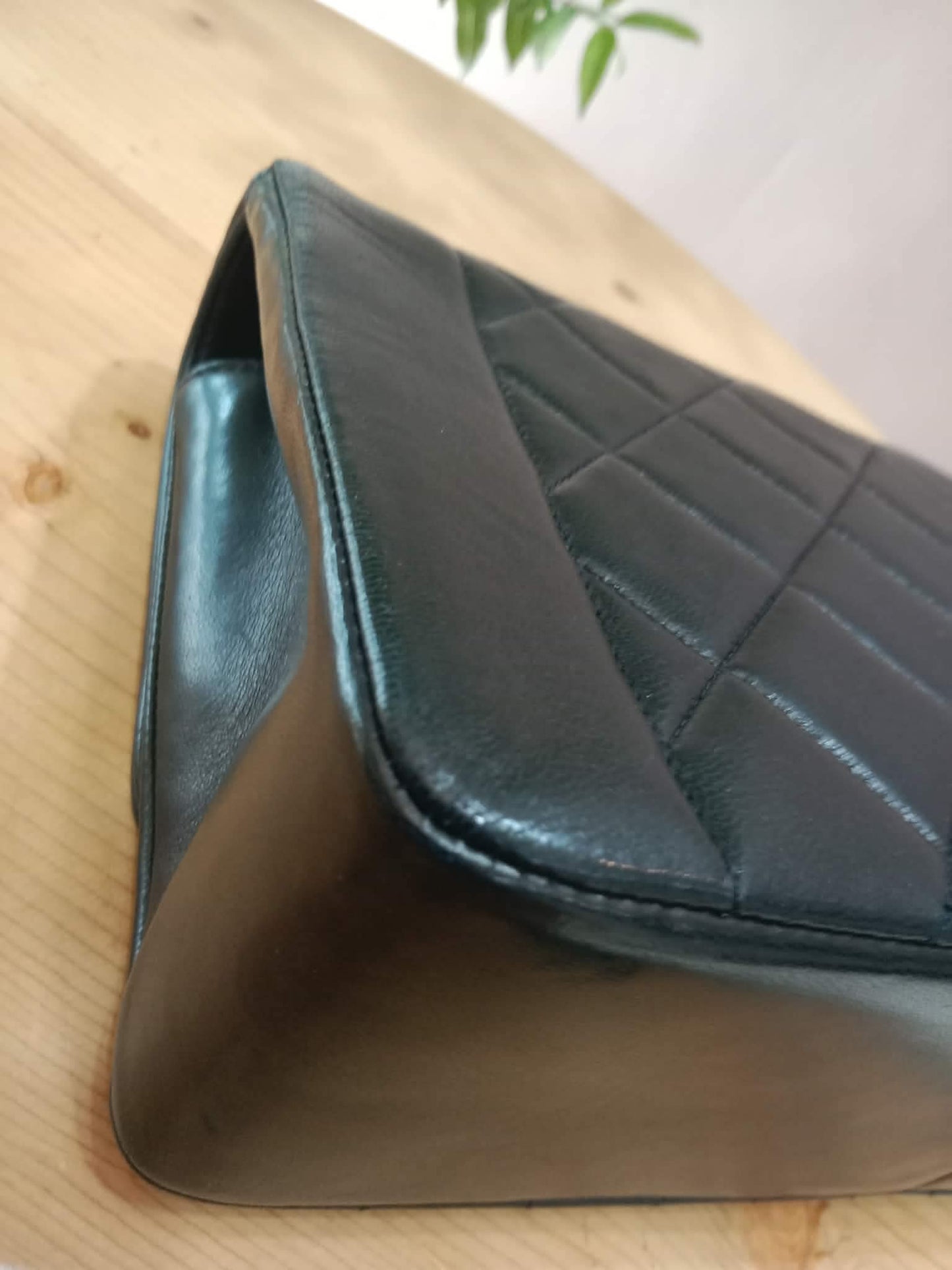 Chanel Diana Black Lambskin Series 2