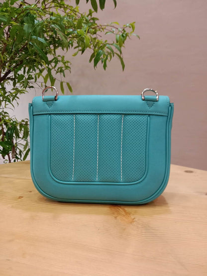 Hermes Berlin Mini Bleu Atoll Swift Stamp T 2015