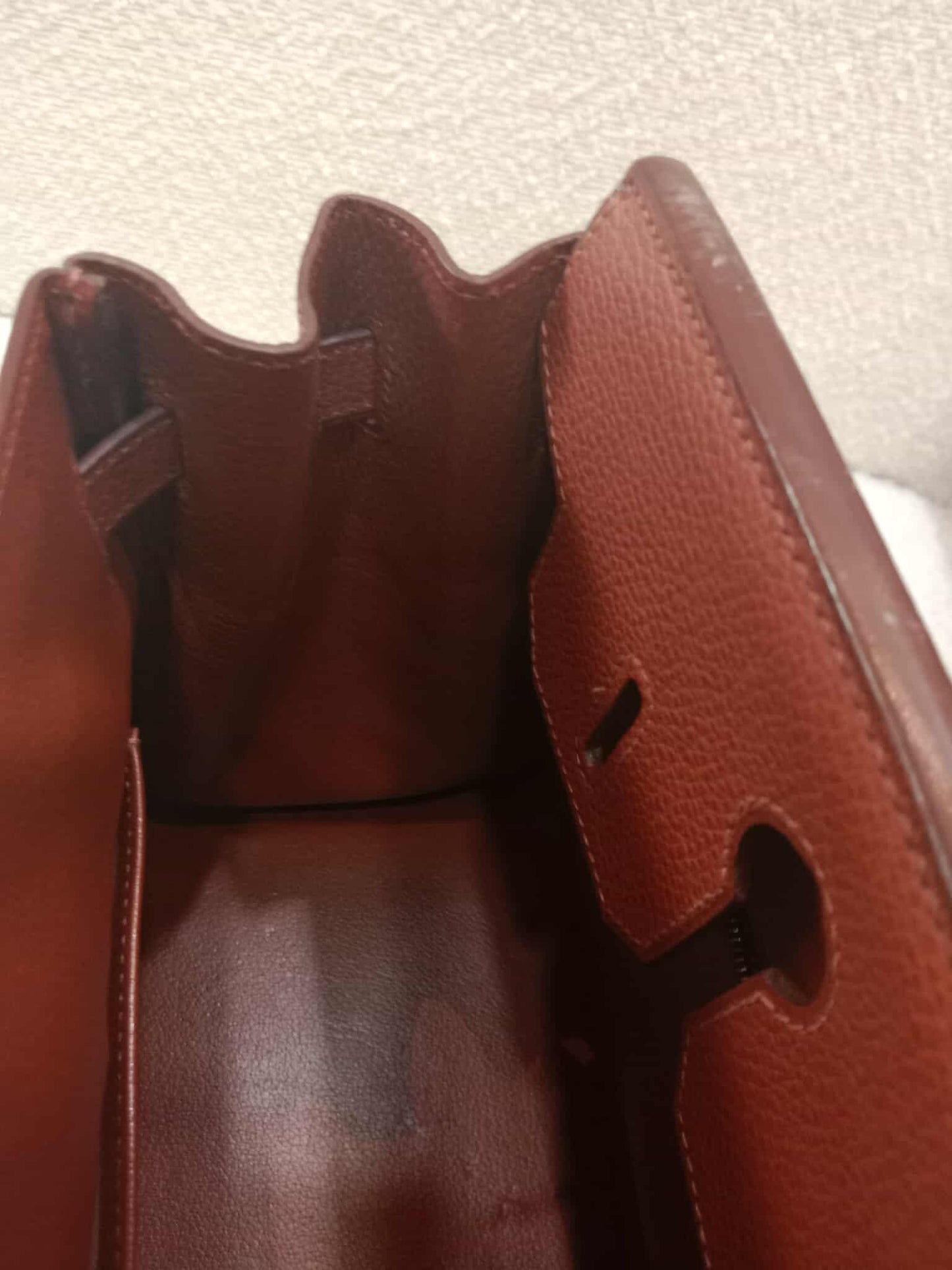 Hermes Birkin 30 Ardennes Noisette Stamp I Square 2005