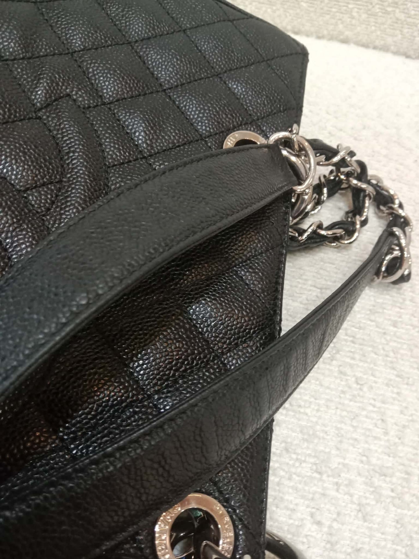 Chanel GST Caviar Black Series 12