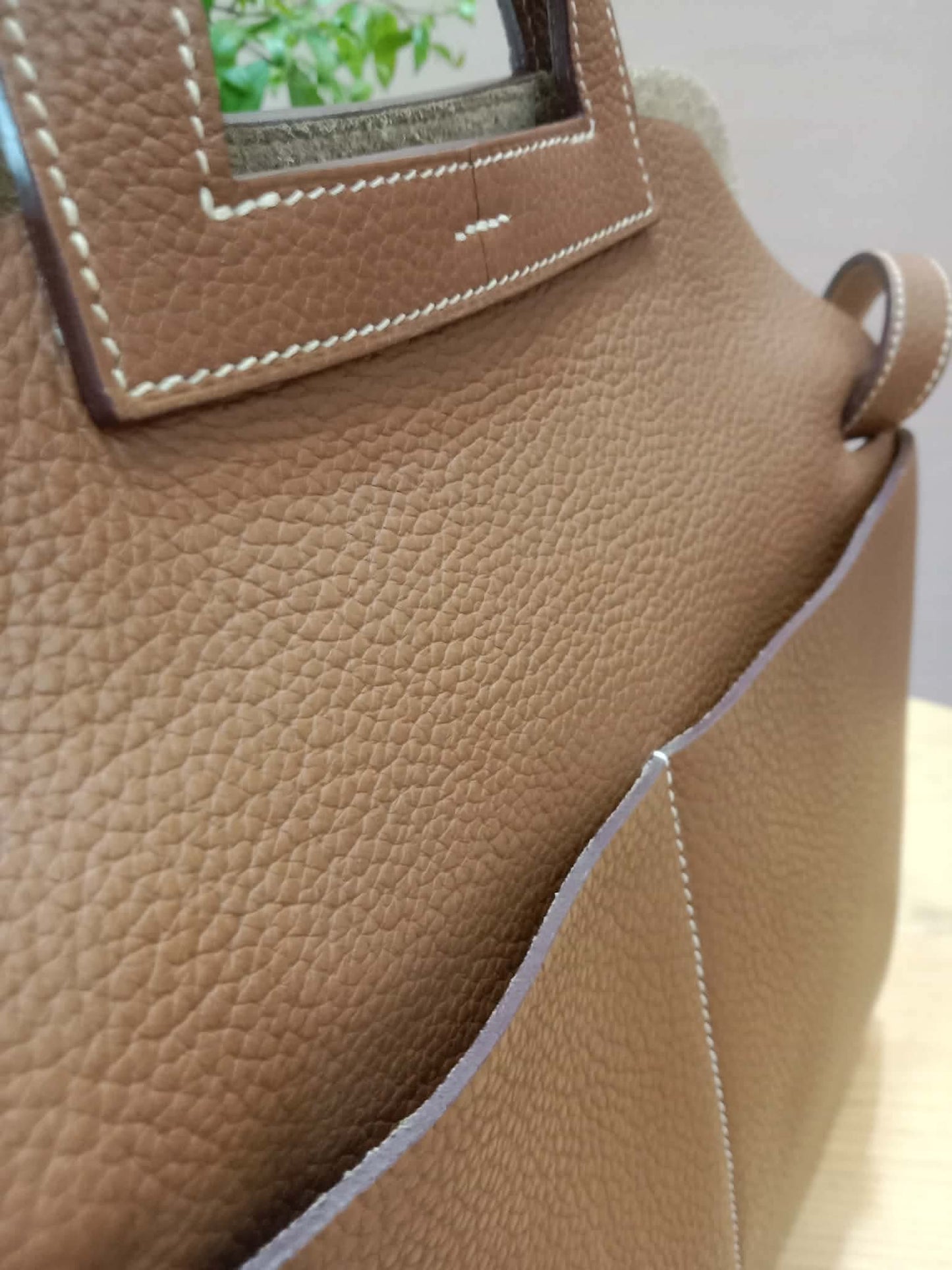 Hermes Halzan 31 Clemence Gold Stamp R 2014