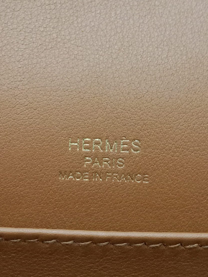 Hermes Geta Chevre Mysore/Swift Etoupe GHW Stamp U 2022