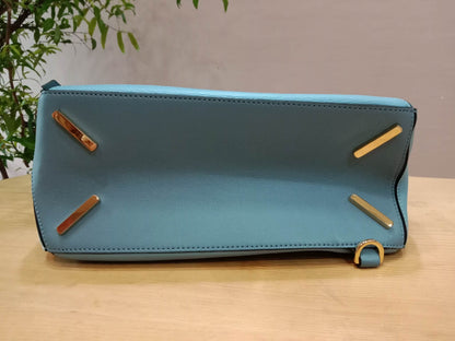 Loewe Puzzle Bag Tricolor Blue Medium