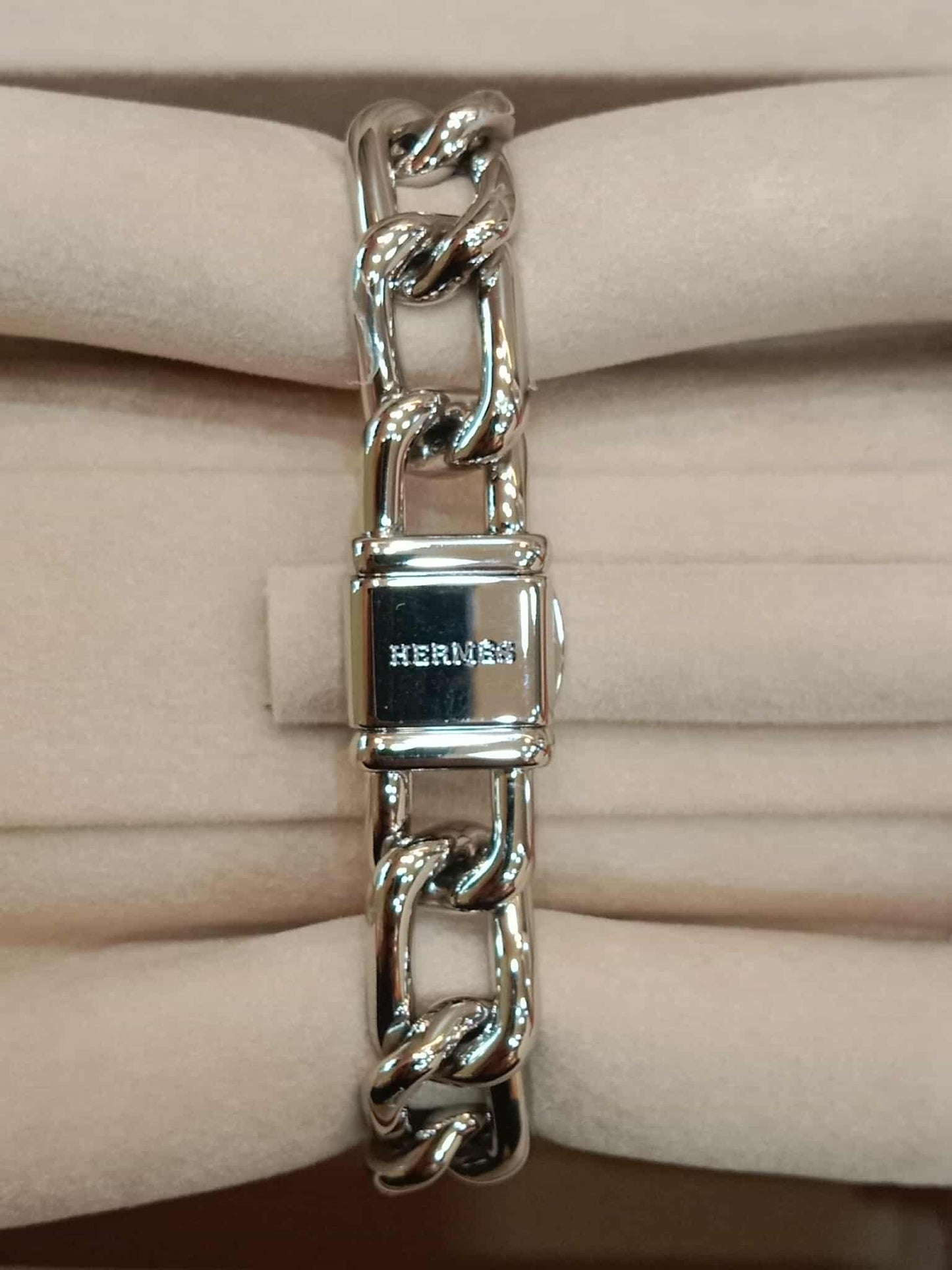 Hermes Nantucket Petit Quartz Watch Stainless Steel