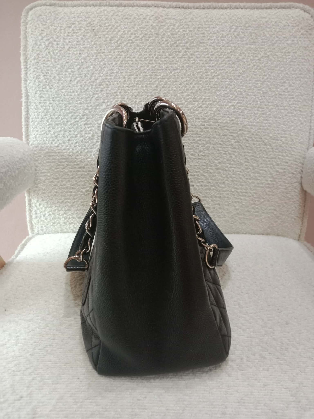 Chanel GST Caviar Black Series 12