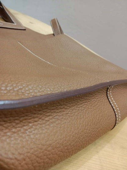 Hermes Halzan 31 Clemence Gold Stamp R 2014