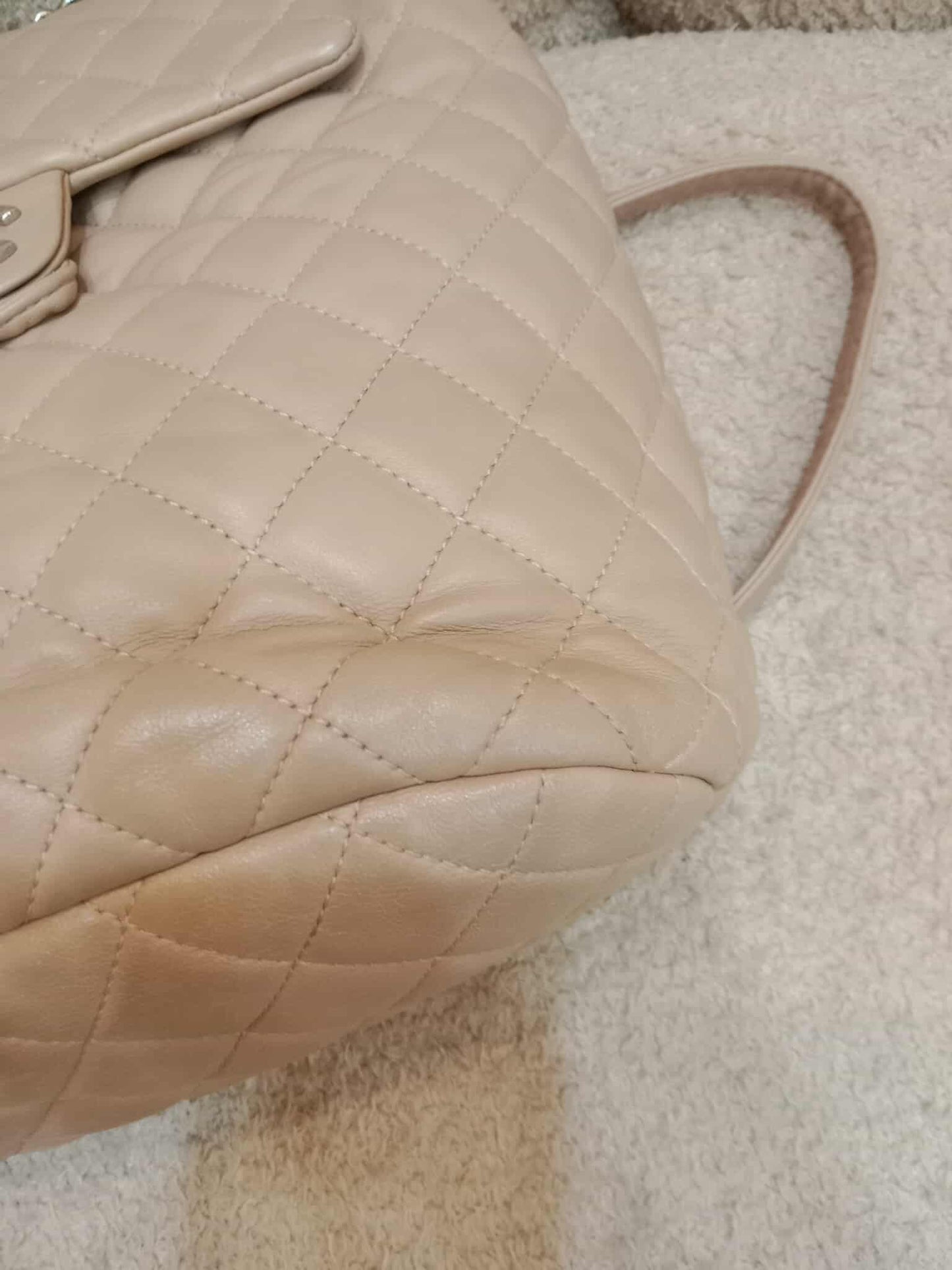 Chanel Urban Spirit Backpack Beige Series 22