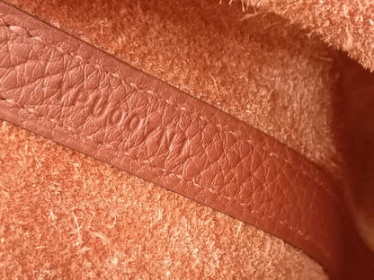 Hermes Picotin 22 Clemence Brique Stamp Y 2020