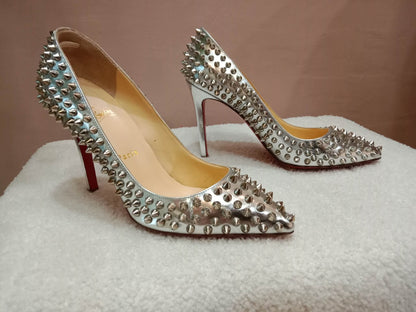 Christian Louboutin Condora Spikes Pumps Size 37