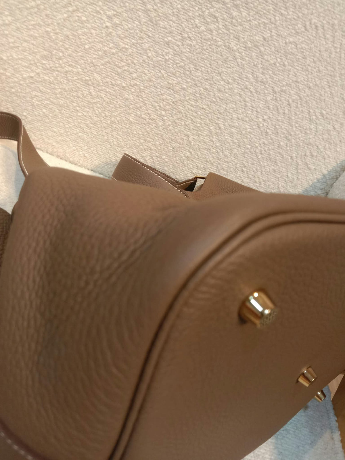 Hermes Picotin 26 Etoupe Clemence Stamp B 2023