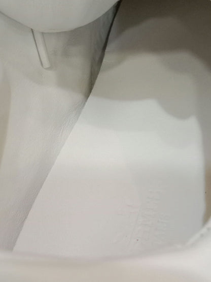 Hermes Day White Kelly Sneakers Rose Gold Buckle Size 35