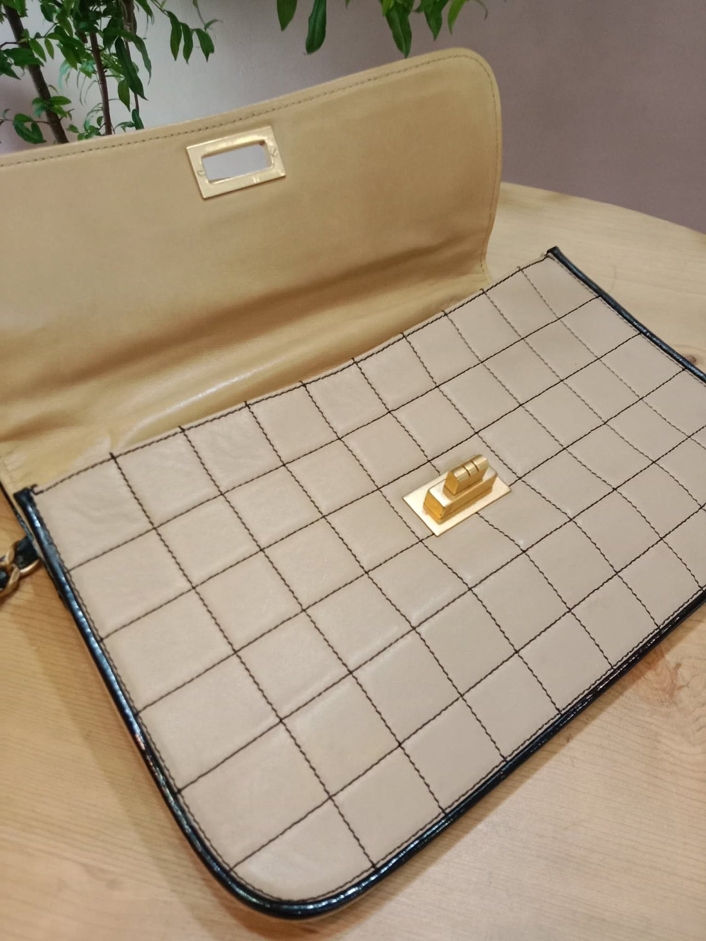Chanel Chocolate Bar Quilted Reissue Bag Series 6