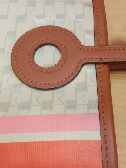 Moynat Paris Oh! Tote Ruban Monogram Canvas Beige
