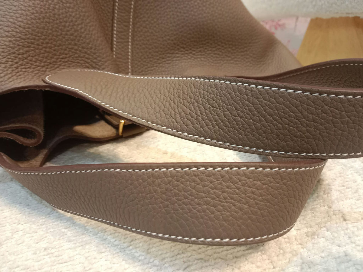 Hermes Picotin 26 Etoupe Clemence Stamp B 2023
