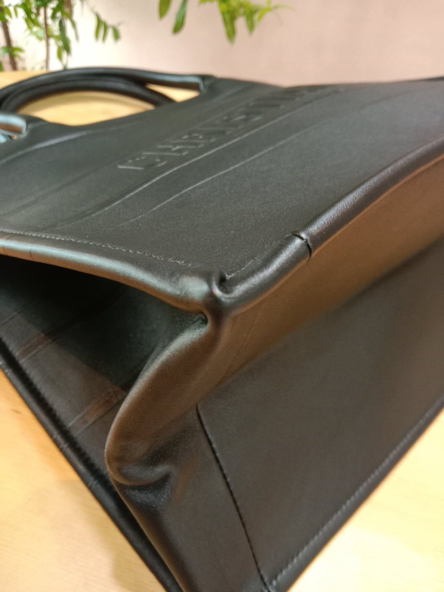 Christian Dior Book Tote Calfskin Medium Black PM