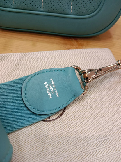 Hermes Berlin Mini Bleu Atoll Swift Stamp T 2015