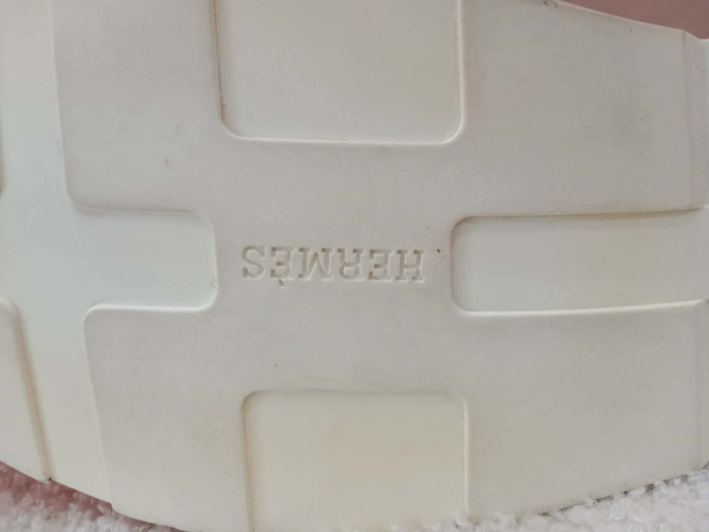 Hermes Miles Neoprene/Suede Sneakers Red Size 38