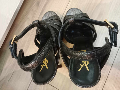 YSL Tribute Ladies Heels Noir Size 36