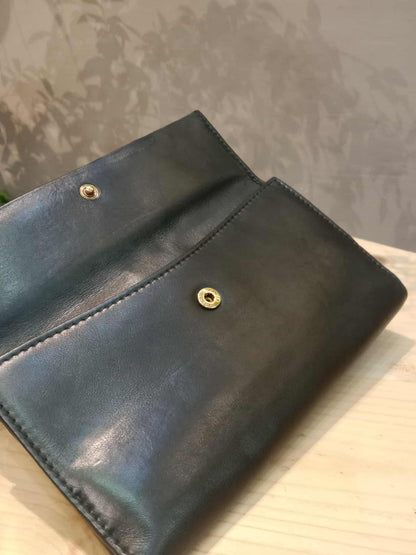 Gucci GG Marmont French Continental Wallet Black